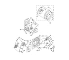 Kenmore 11066642501 bulkhead parts, optional parts (not included) diagram