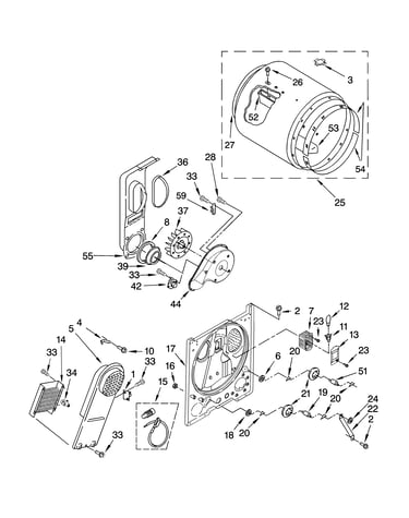 Bulkhead parts, optional parts (not included)