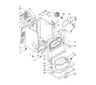 Kenmore 11066732501 cabinet parts diagram