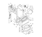 Kenmore 11066742501 cabinet parts diagram