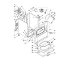 Kenmore 11066752501 cabinet parts diagram
