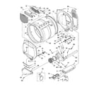 Kenmore Elite 11066924501 bulkhead parts, optional parts (not included) diagram