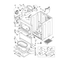 Kenmore 11076922502 cabinet parts diagram