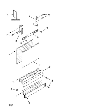 Door and panel parts