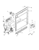 Door and latch parts