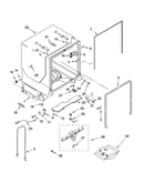 Tub and frame parts