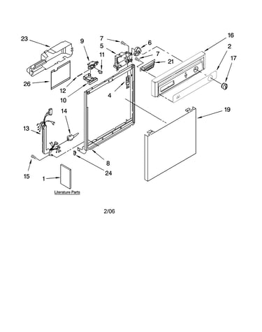 Frame and console parts