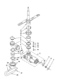 Pump and spray arm parts