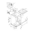 Kenmore 66517702K600 cabinet parts diagram