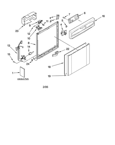Frame and console parts