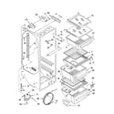 Kenmore 10656923600 refrigerator liner parts diagram