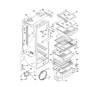 Kenmore 10656926600 refrigerator liner parts diagram