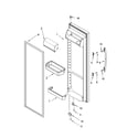 Kenmore 10656923600 refrigerator door parts diagram