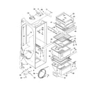 Kenmore 10656996600 refrigerator liner parts diagram