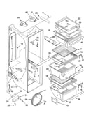 Refrigerator liner parts