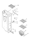 Freezer liner parts