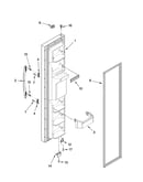 Freezer door parts