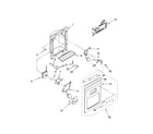 Kenmore 10656982600 dispenser front parts diagram