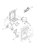 Dispenser front parts