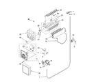 Kenmore 10656984600 icemaker parts, optional parts (not included) diagram