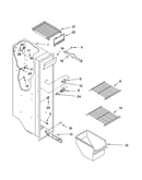 Freezer liner parts