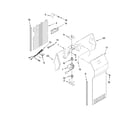 Kenmore 10657419600 air flow parts diagram