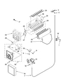 Icemaker parts, optional parts (not included)