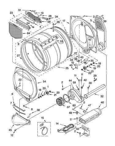 Bulkhead parts, optional parts (not included)