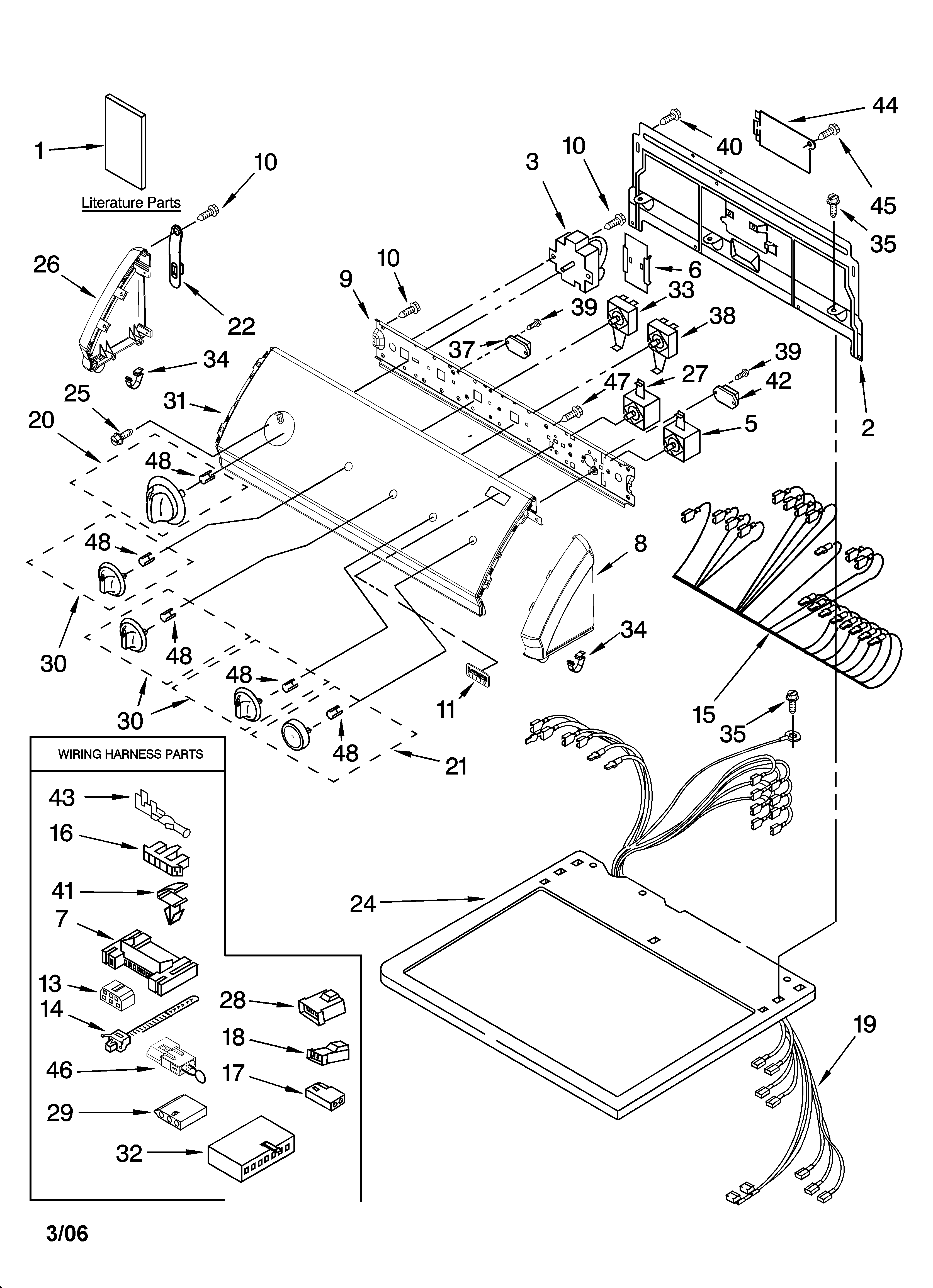 TOP AND CONSOLE PARTS