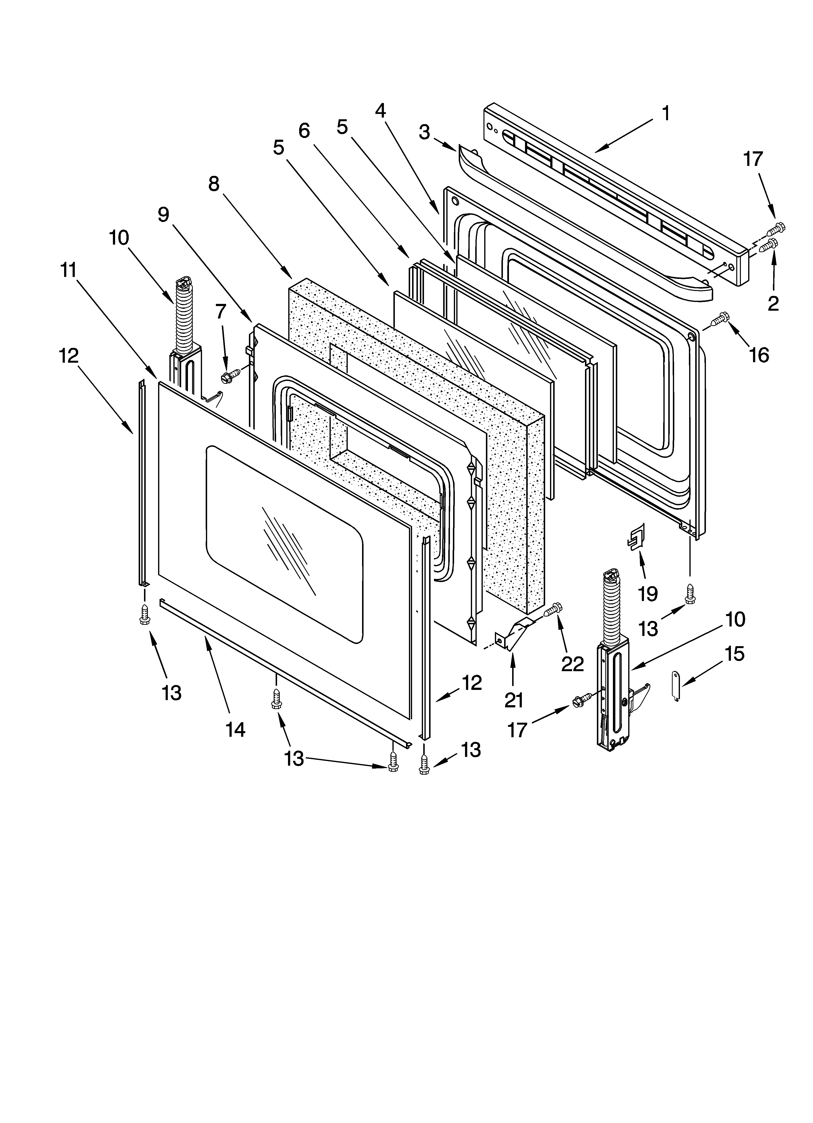 Door parts, optional parts