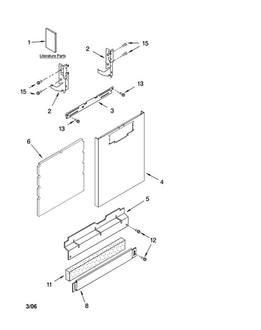 Door and panel parts