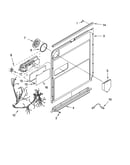 Door and latch parts