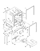 Tub and frame parts