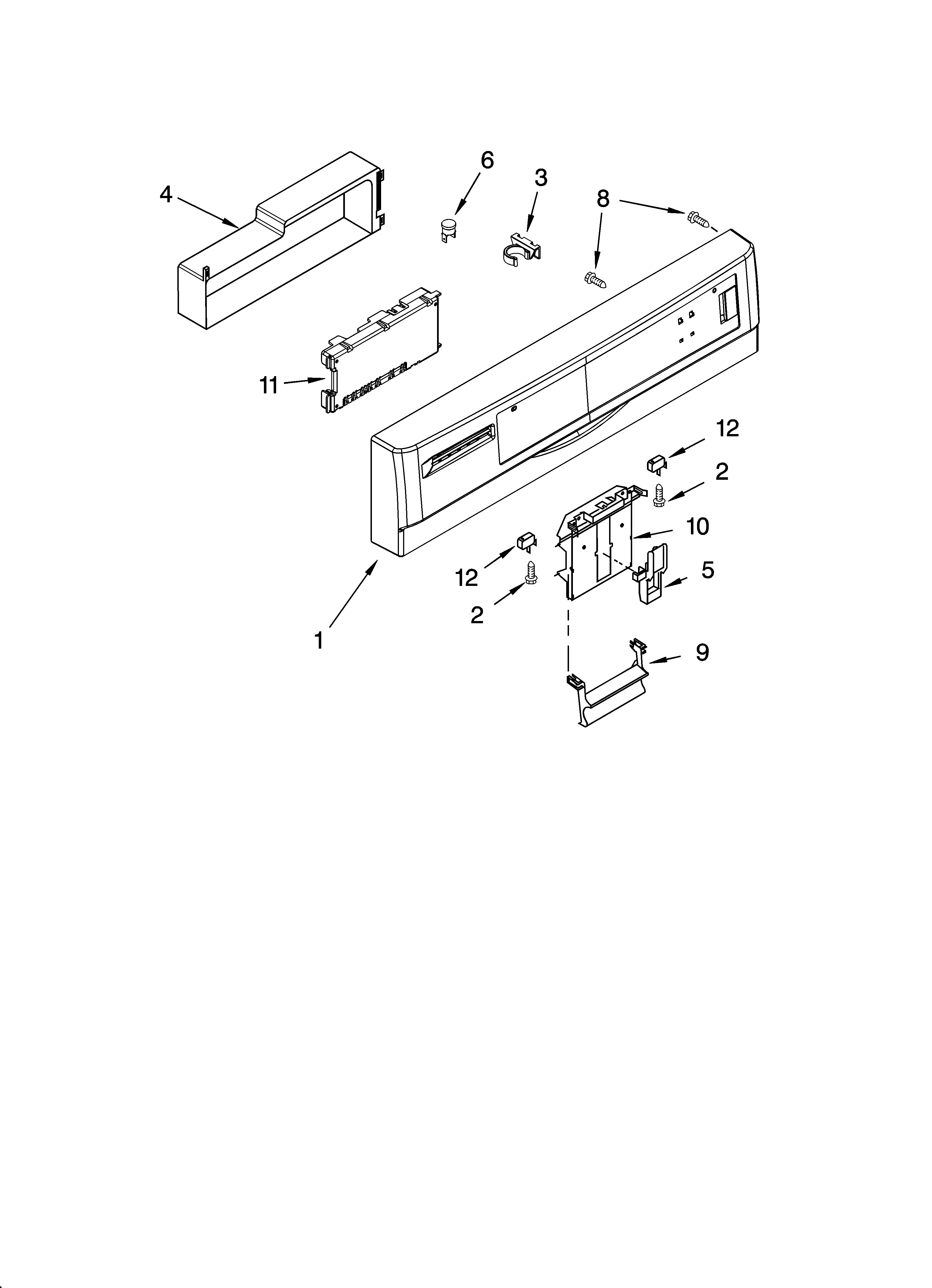 CONTROL PANEL PARTS
