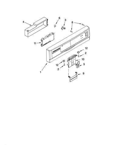 Control panel parts