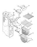 Freezer liner parts