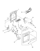 Dispenser front parts