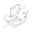 Washer top and lid parts