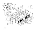 Washer/dryer control panel parts