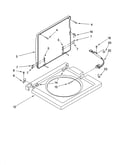 Washer top and lid parts