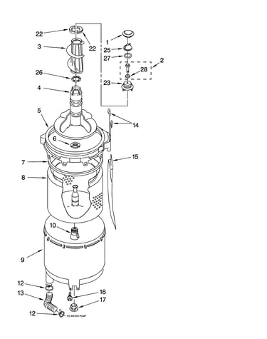 Tub and basket parts