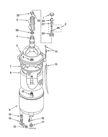 Tub and basket parts
