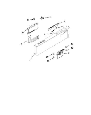 Control panel parts