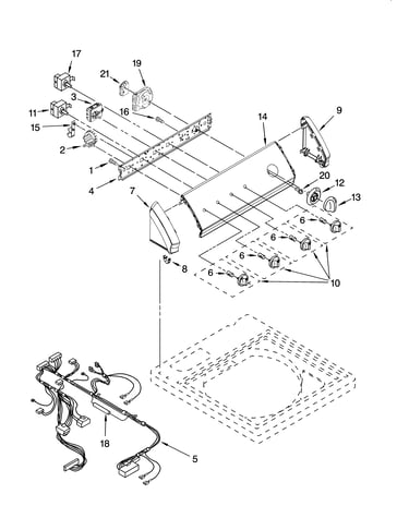 Control panel parts