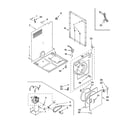 Kenmore 11084722401 cabinet parts diagram
