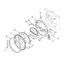 Door parts, optional parts (not included)