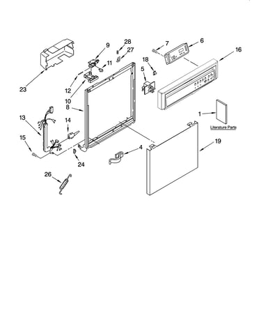 Frame and console parts