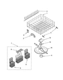 Lower dishrack parts, optional parts (not included)