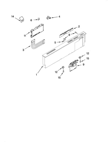 Control panel parts