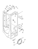 Refrigerator liner parts